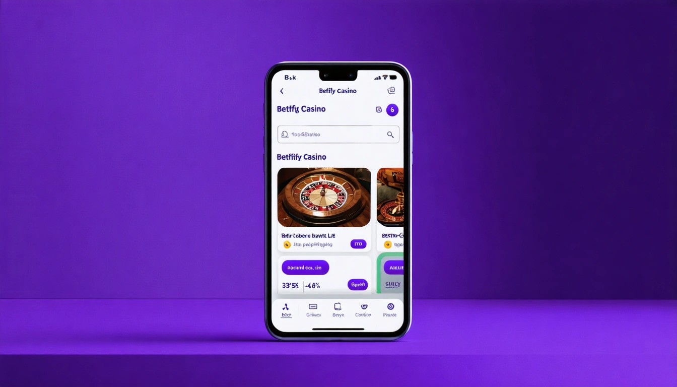 application mobile Betify Casino